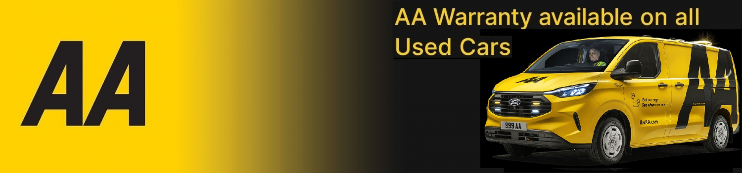 AA Warranty available on all used cars